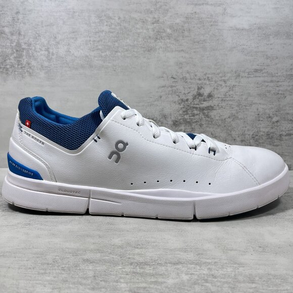 On Cloud The Roger Advantage Tennis Shoes - Men's Size 12.5 - White - Picture 1 of 10